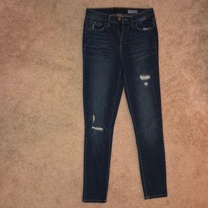 Aeropostale skinny high wasted ankle jeans